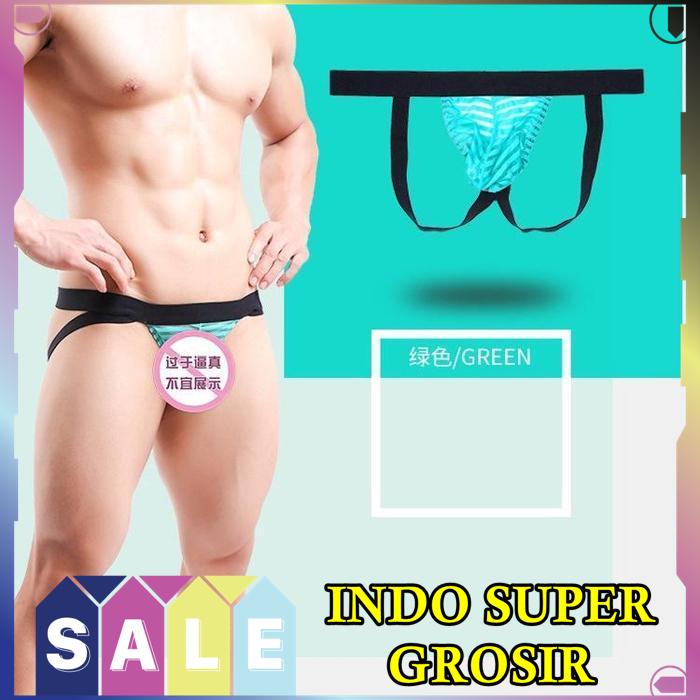 NYK SEXY JOCKSTRAP FOR MEN SEMI TRANSPARENT CELANA DALAM PRIA NYK SEXY JOCKSTRAP PRIA / JOCKSTRAP PR
