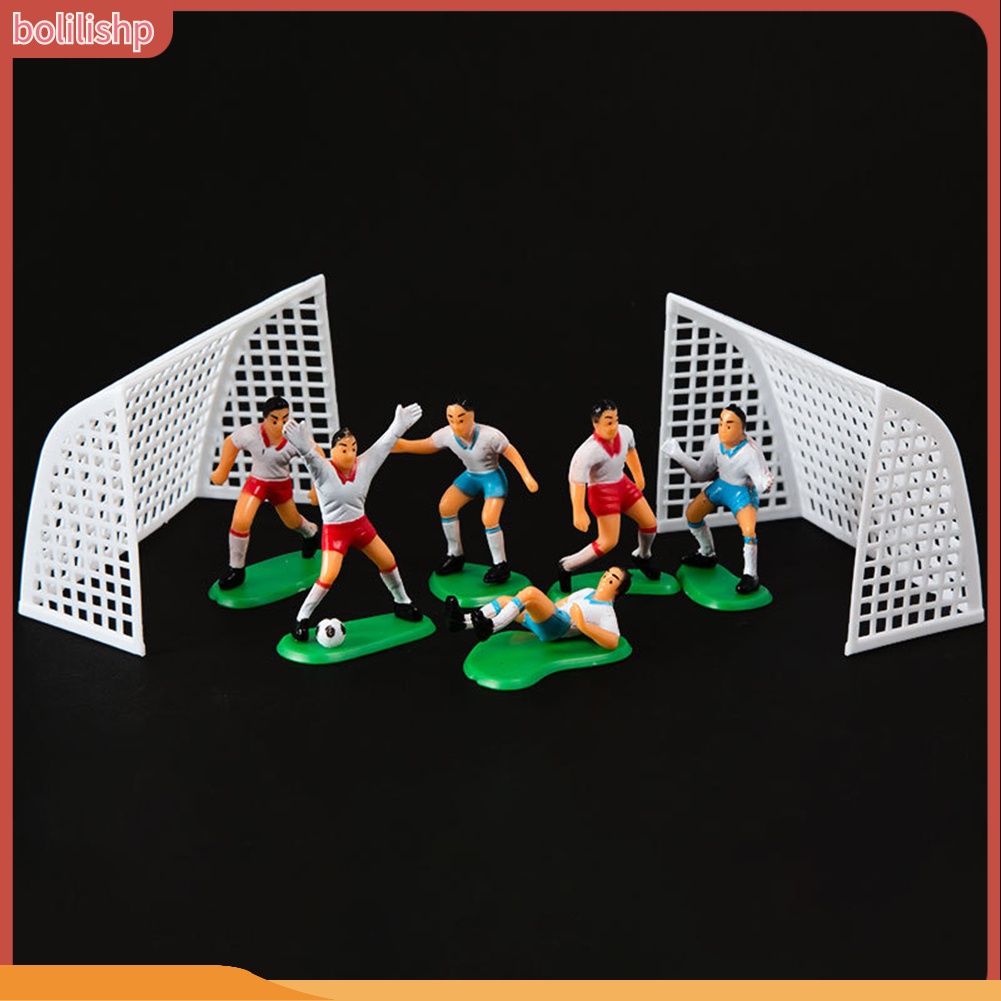 &lt;Bolilishp&gt; Action Figure Pemain Sepak Bola Mini untuk Dekorasi