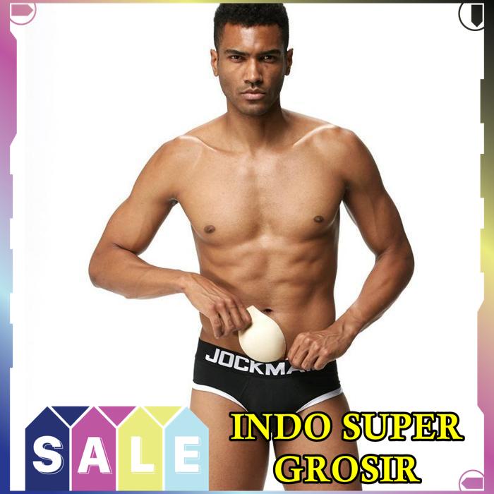 MEN'S BRIEF + REMOVEABLE PAD JOCKMAIL JM CELANA DALAM BRIEF PRIA MEN'S  BRIEF PRIA CELANA DALAM PRIA