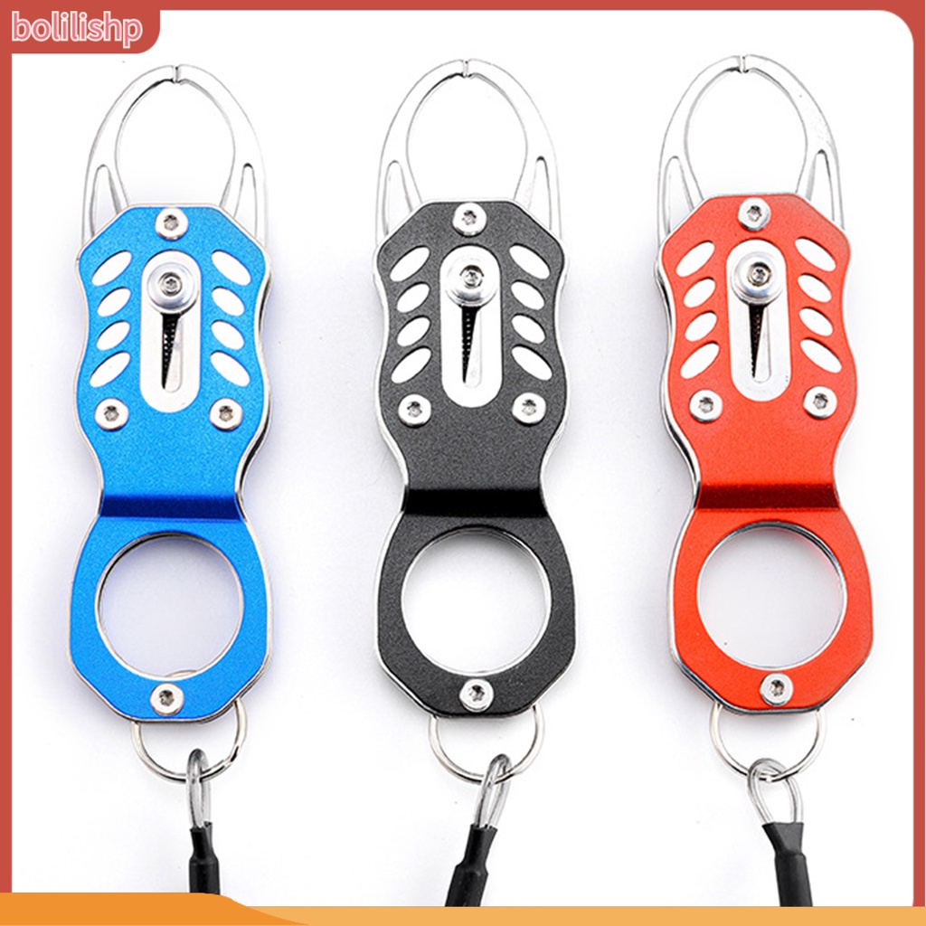 [Bolilishp] fishing Gripper Bukaan Besar Anti Karat Ringan Kekuatan Tinggi Fish Lip Gripper Untuk Angling