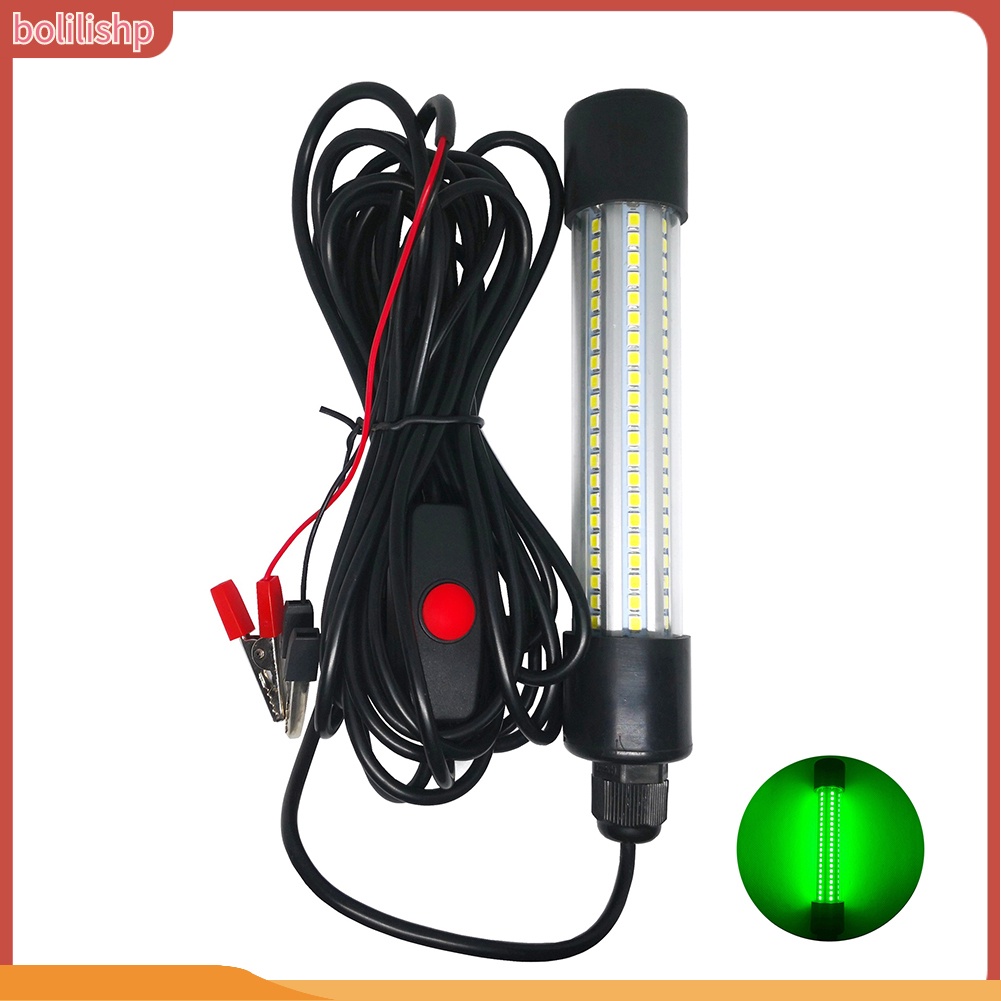 &lt;Bolilishp&gt; Lampu Led Selam Bawah Air 12-24v 13w Untuk Memancing Di Air Tawar / Asin