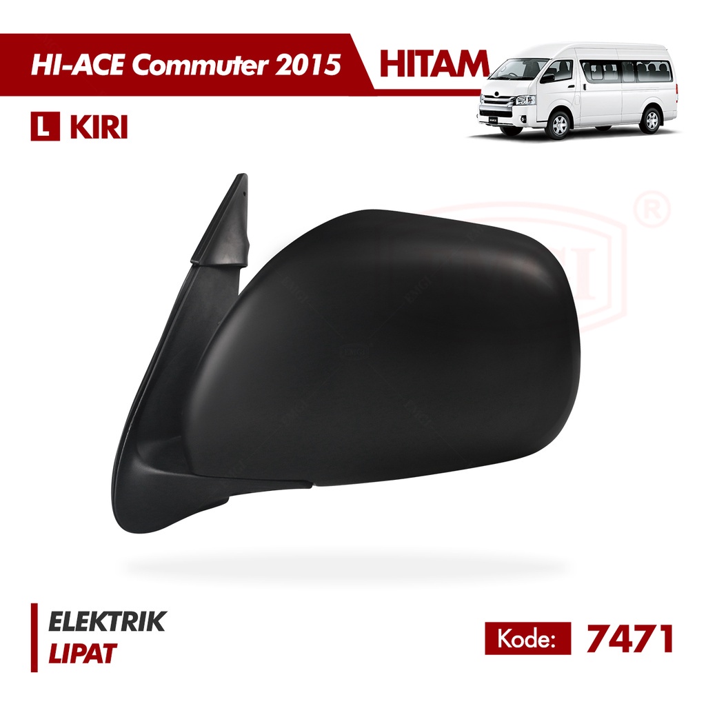 EMGI - Spion Mobil HI ACE Commuter 2015 - Elektrik Lipat