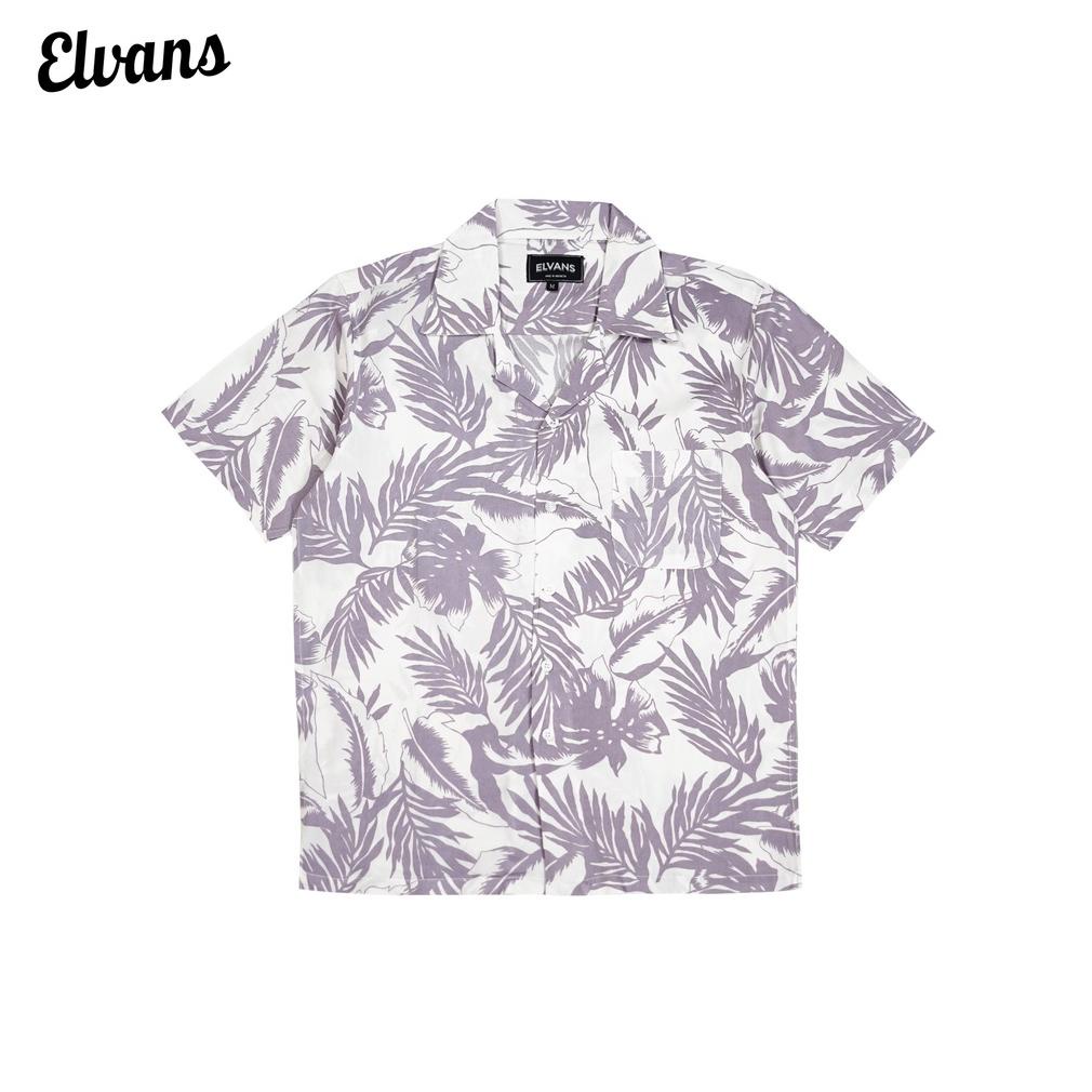 Sale Kemeja Pantai Pria / Wanita Motif Abstrak Salur By Elvans - Saba