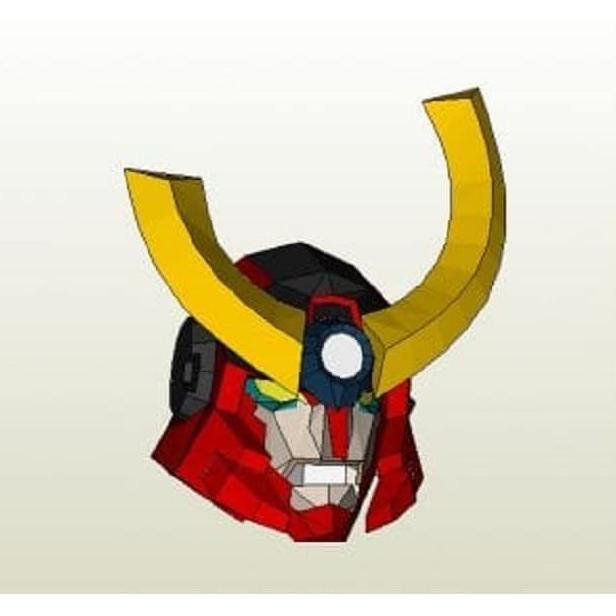 DIY Papercraft Tengen Toppa Gurren Lagann Helmet