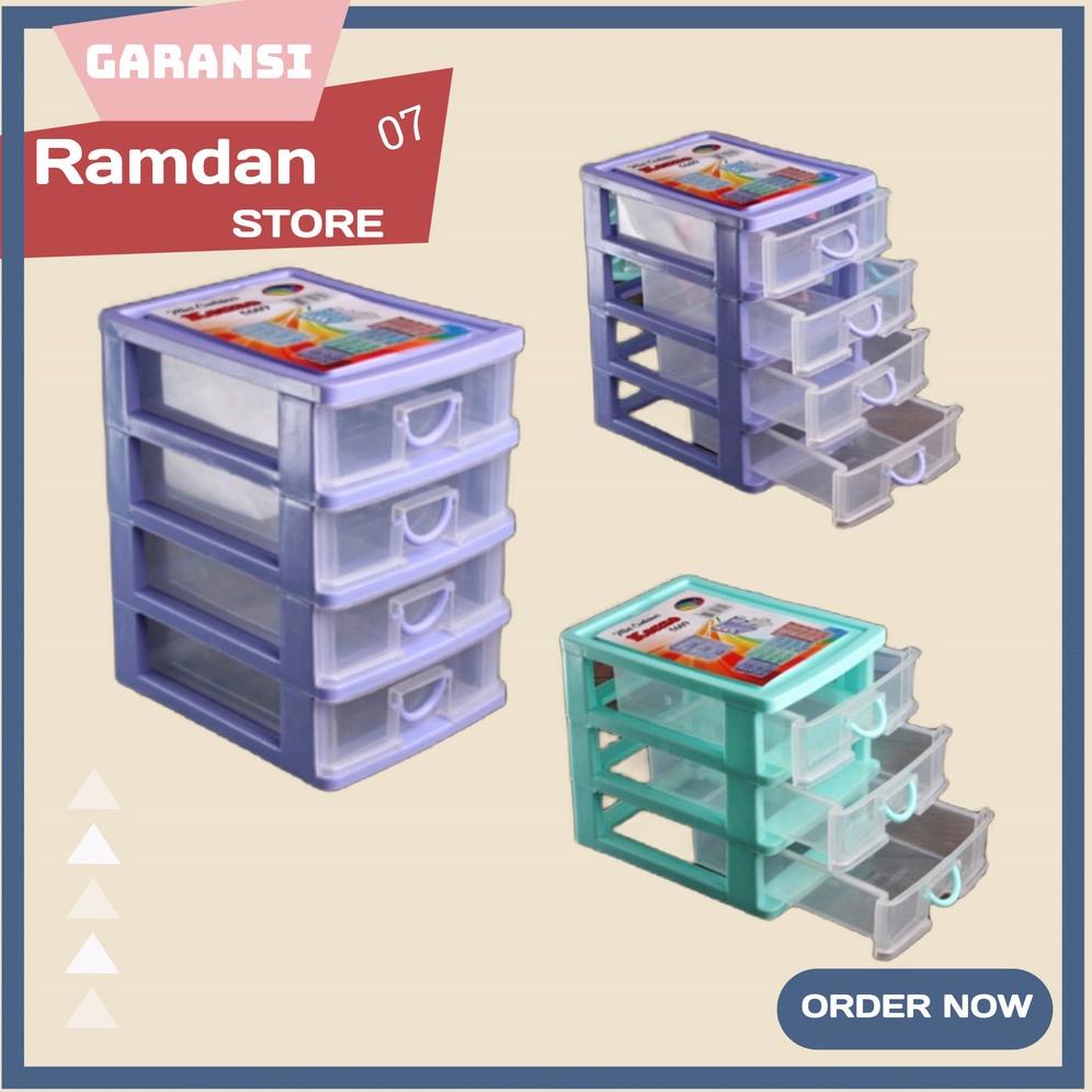 Viral Lemari Kecil Plastik / Lemari Laci Loker Mini Murah Susun 3 Susun4 5Susun Erp