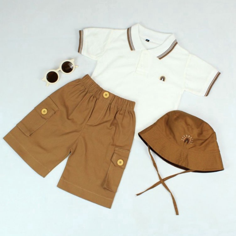 {NA.9Jn23ᴴ} zane top / baju polo anak