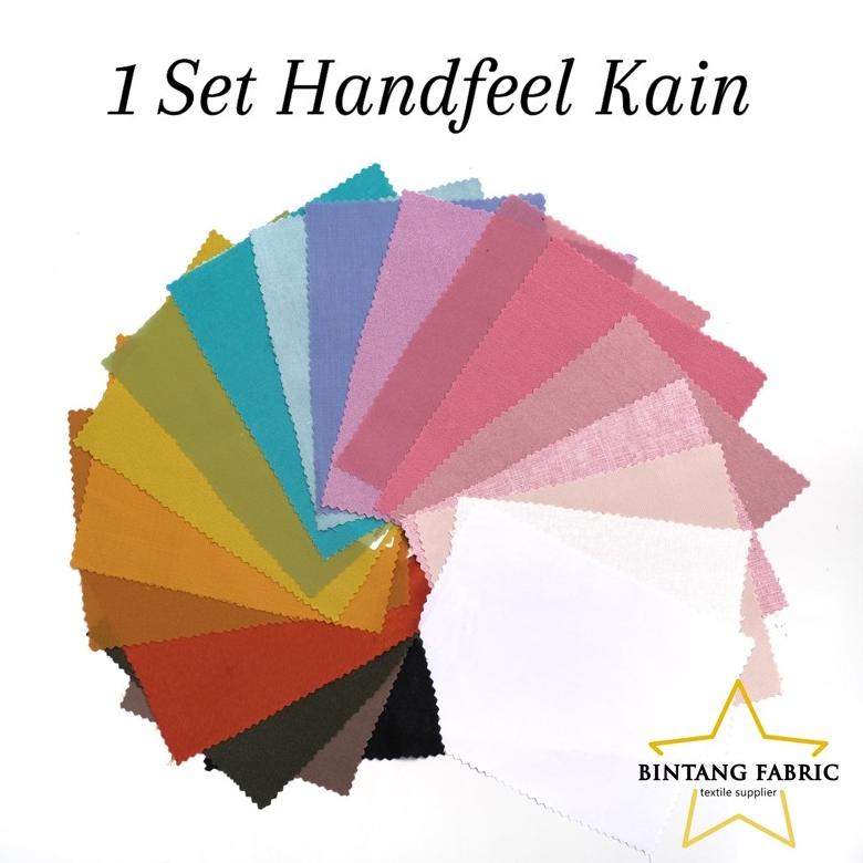 Terbaru 1 Set Handfeel Kain Bintang Fabric