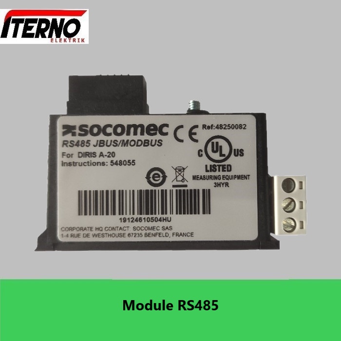 Plc Module Rs485 Jbus/Modbus 48250082 Socomec