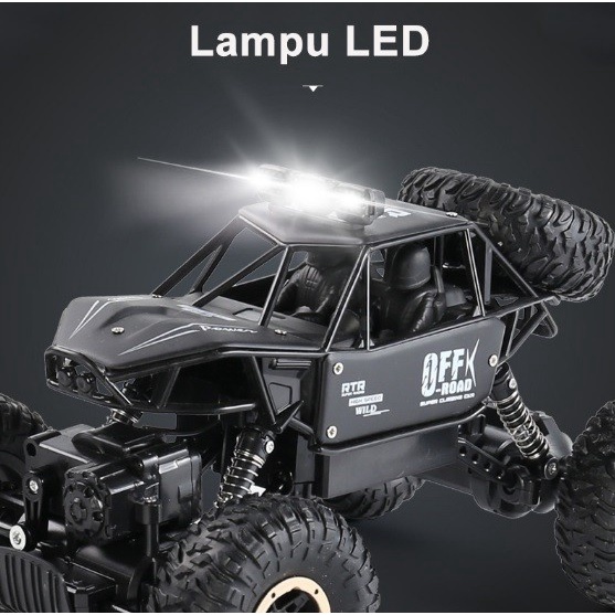 Rc 4Wd Offroad Skala 1:14 Mobil Rock Crawler Offroad