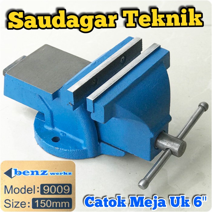Ragum Catok Meja Besi 6 inch 6" Swivel Vice Table 6inch