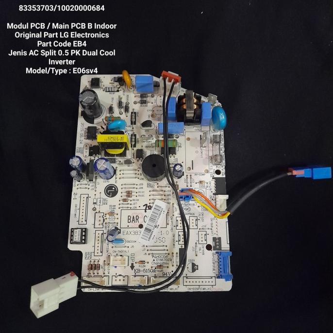 Termantab] MODUL INDOOR PCB AC LG DUAL INVERTER T06EV3 / T06EV4 ORIGINAL