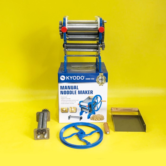 Terlaris Mesin Gilingan Mie Manual Kyodo Kmn-150 / Cetak Mie / Noodle Maker