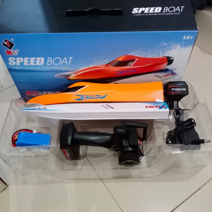 Rc Boat 915-A F1 Rtr 2.4Ghz 2Ch Kapal Rc Balap