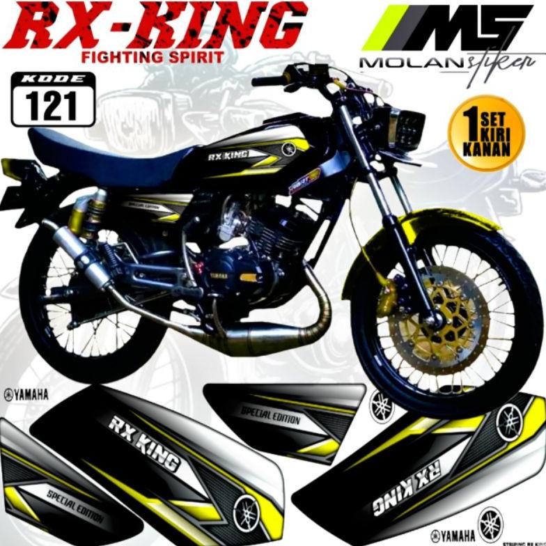 Terlaris Decal Sticker Striping Variasi Rx King 135 Racing Concept - Yamaha Rx King 135 2Tak - Rx Sp