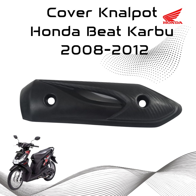 TUTUP KNALPOT TAMENG KNALPOT BEAT KARBU 2008 2009 2011 2012