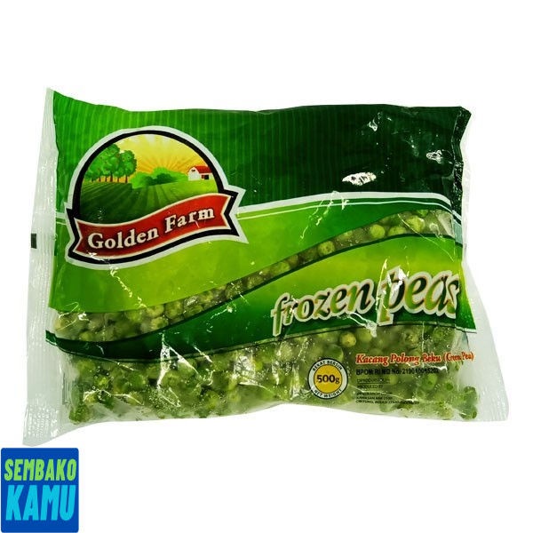 

Golden Farm green Peas 500 gr - Sayuran