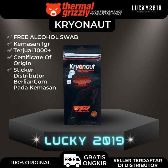 Thermal Grizzly Kryonaut 1gr Thermal Paste 100% ORIGINAL