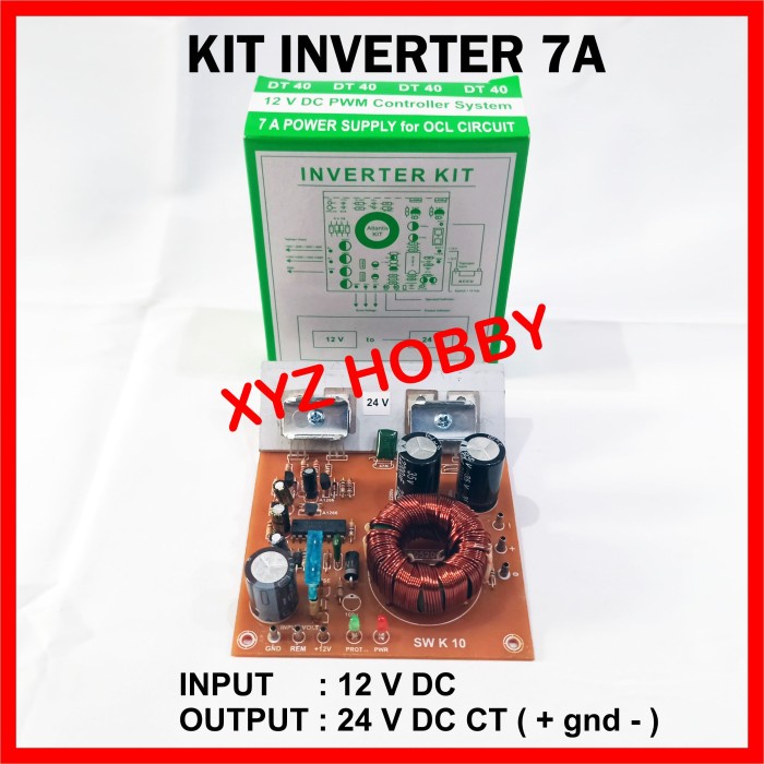 Best Seller Kit Inverter Dc 12 Volt Ke Dc 24 Volt Ct - Converter 12V Dc To 24V Dc