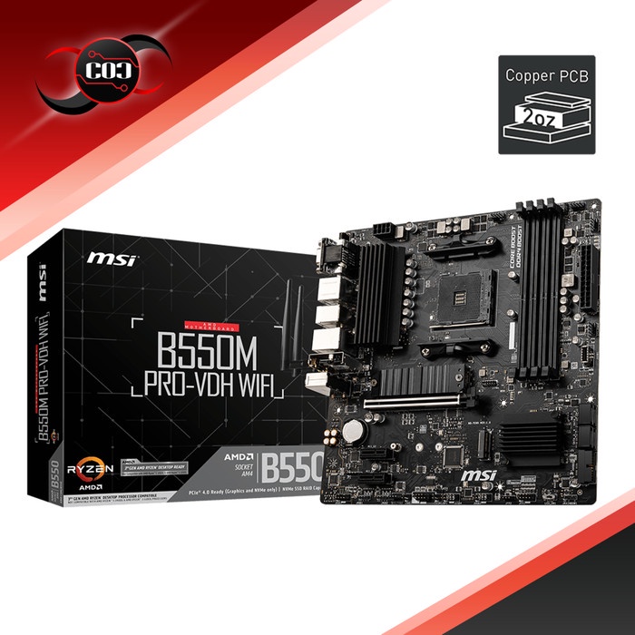 MSI B550M Pro-VDH Wifi