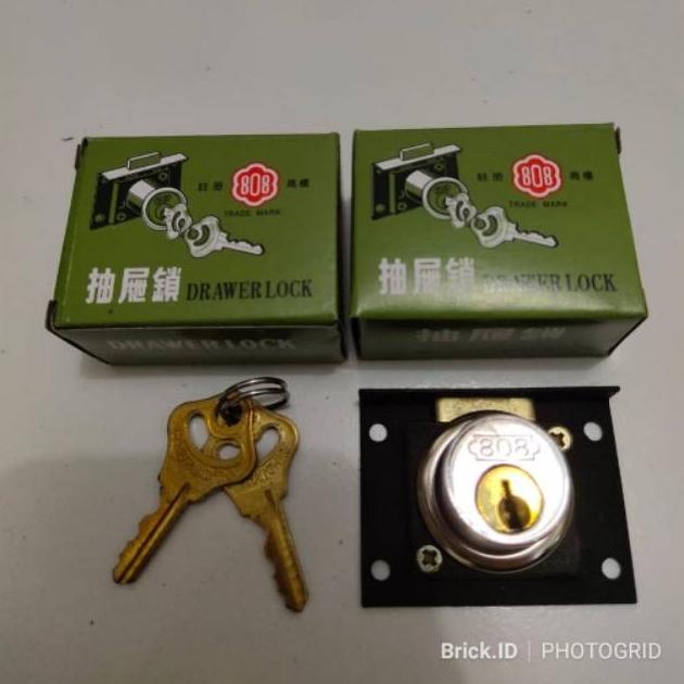 populer] KUNCI LACI 088 MIRROR 808 TYPE 502 SIWATA KUNCI LEMARI KUNINGAN