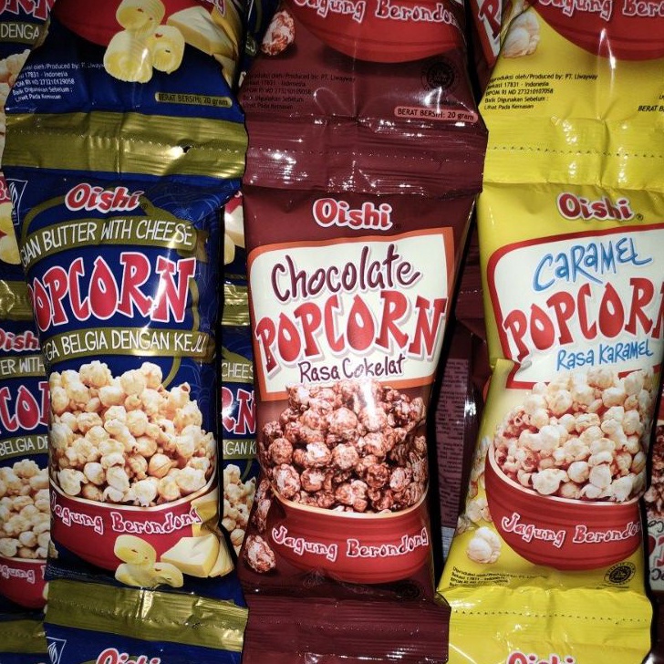 

Grosir Oishi Popcorn Renceng isi 10 pcs x 20 gr K77 ☍