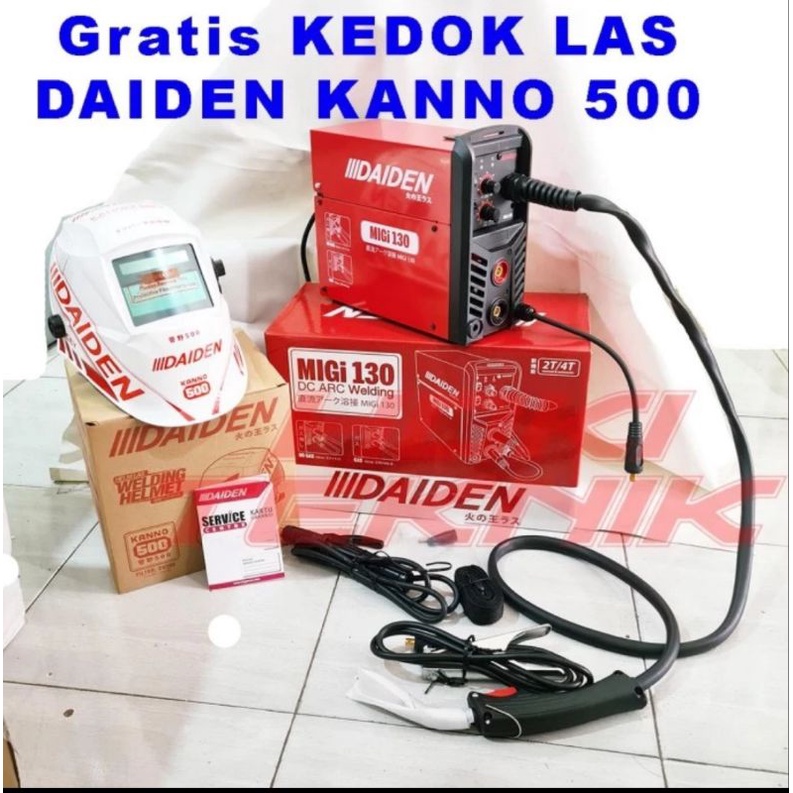 TRAFO MESIN LAS MIG DAIDEN 130A TANPA GAS