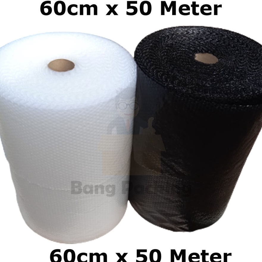 

12.12 SALE Bubble Wrap 60cm x 50M bubble wrap roll bubble wrap bening bubble wrap hitam plastik bubble babel wrap bubblewrap !!