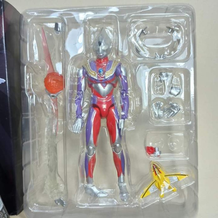 PROMO MAINAN ACTION FIGURE ULTRAMAN TIGA SHF ULTRAMAN ZERO RECAST BANDAI TERLARIS