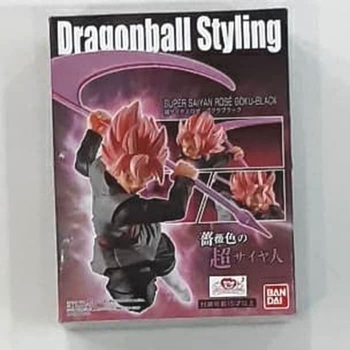 PROMO DRAGON BALL STYLING SUPER SAIYAN ROSE GOKU BLACK BANDAI MINI FIGURE TERLARIS