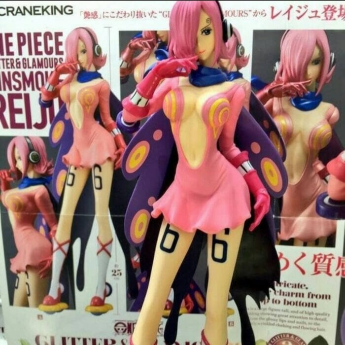 PROMO GLITTER REIJU GLITTERS FIGURE ONE PIECE NAMI HANCOCK ROBIN BONNEY TERBARU