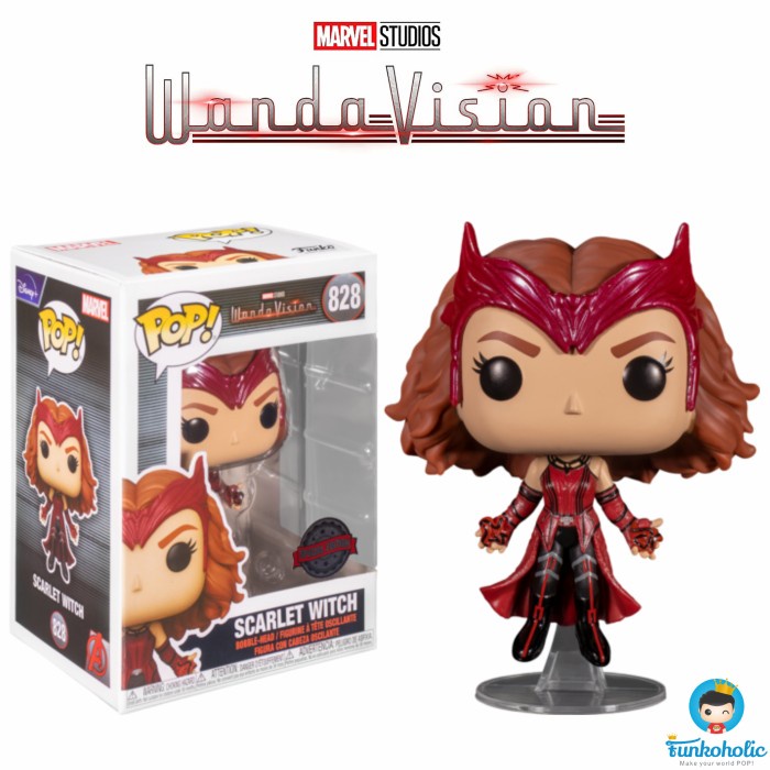 Funko Pop Marvel Wandavision - Scarlet Witch (Levitating) [Exclusive]