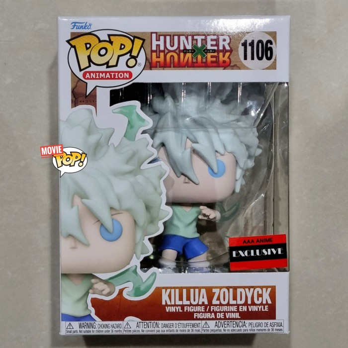 Funko Pop Hunter X Hunter - Killua Zoldyck Godspeed Aaa Exclusive