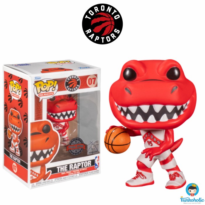 Funko Pop Nba Mascots Basketball Toronto Raptors The Raptor Dribbling