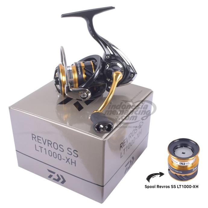 Reel Spinning DAIWA REVROS SS LT 2023 | Spare Spool | Double Spool