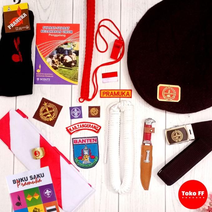 Paket Lengkap Atribut Penggalang Pramuka Banten