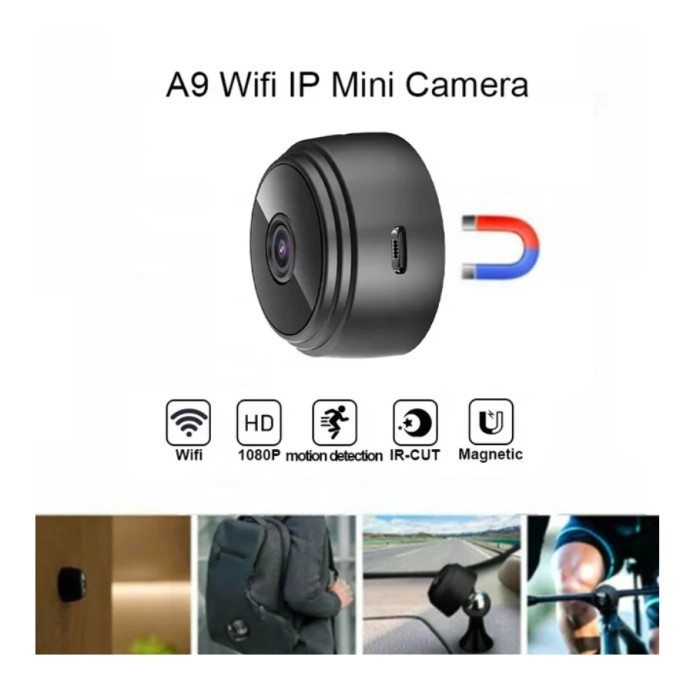 PROMO KAMERA MINI WIFI MAGNETIC SPY CAMERA 1080P HD CCTV WIRELESS MICRO TERBARU