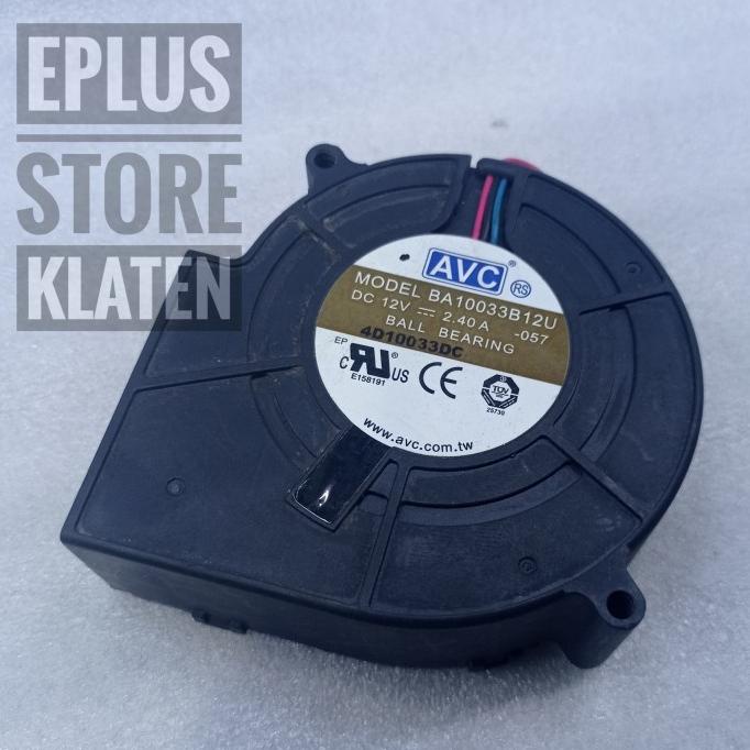 Murah Kipas Keong 12V AVC 2.40A Fan Blower Ball Bearing KP195 Ayo Beli