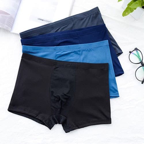 Celana Dalam Boxer Pria sexy Serat Bambu Celana Pendek Underman Men