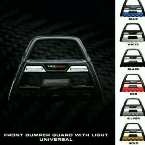 Tanduk depan bumper depan with led drl mobil rush terios