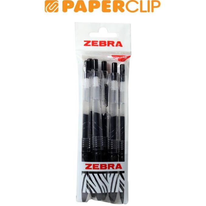 

BALLPOINT ZEBRA KOKORO GEL 05 ISI 6 BLACK