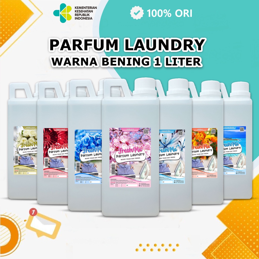 [BUNDLE] Parfum Laundry Freshme Bening+ Liquid Detergen Rendah Busa / Parfum Laundry+Sabun Cuci Piring