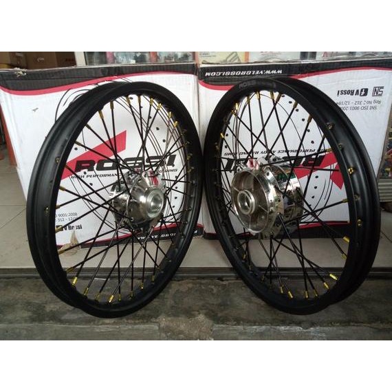 Sepaket Velg Tromol set Jari jari Jupiter Z - Vega R - Vega New - Vega Zr - Jupiter Mx Lama