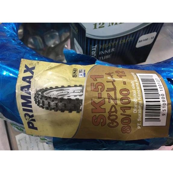 TERBARU! Ban luar cross trail ring 12 plus ban dalam primax