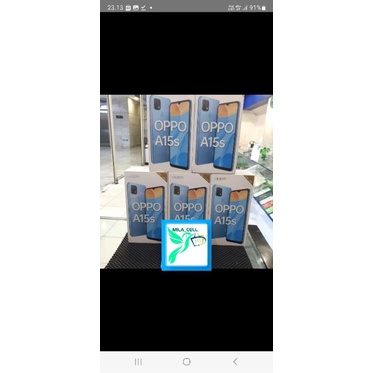 Oppo A15S Ram4/64Gb Original & Bergaransi Resmi Oppo