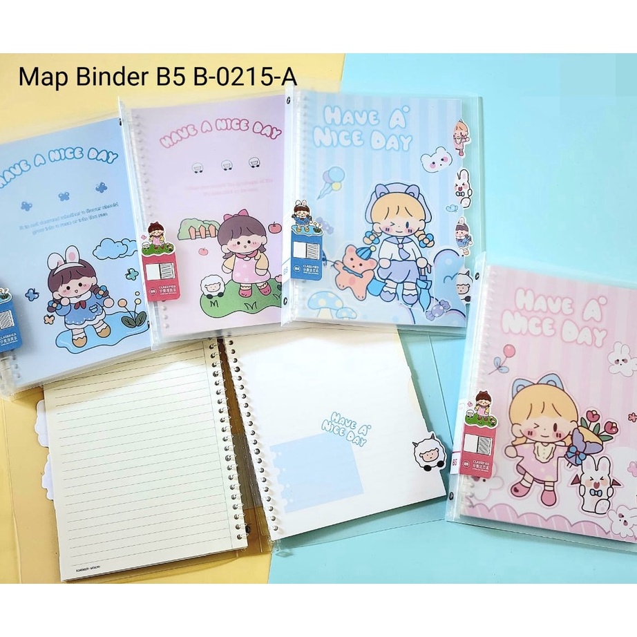 

➯ce Pasti Murah❂ BINDER A5 atau B5 ANAK TRANSPARANT + ISI C94