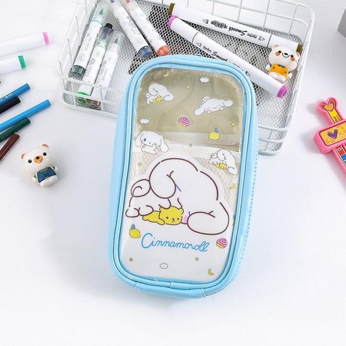 

Kotak pensil PVC sanrio ATK07 tempat pen alat tulis sekolah