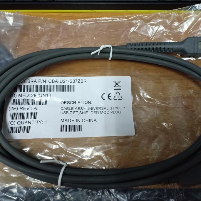 KABEL BARCODE SCANNER SYMBOL USB ORI
