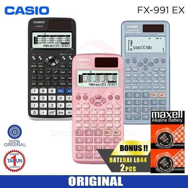 

Terlaris Casio Calculator Fx 991 Ex