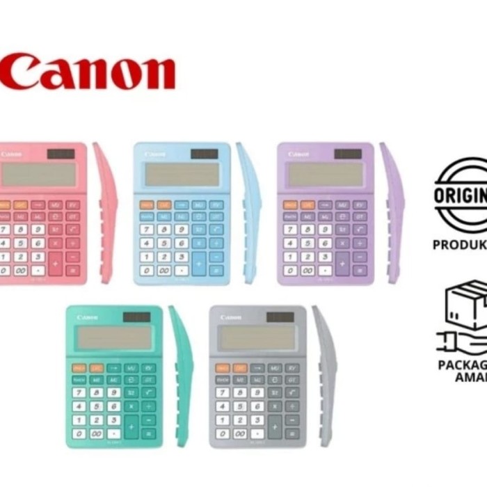 

Best Seller Kalkulator Desktop Canon As-120V Stylist Color - Calculator Meja Warna