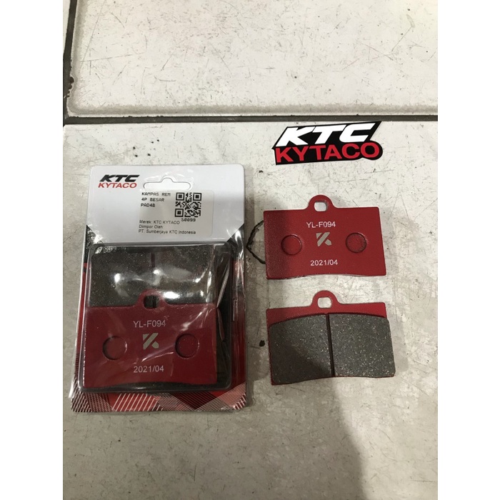Kampas rem 4 piston besar ktc kytaco original discpade